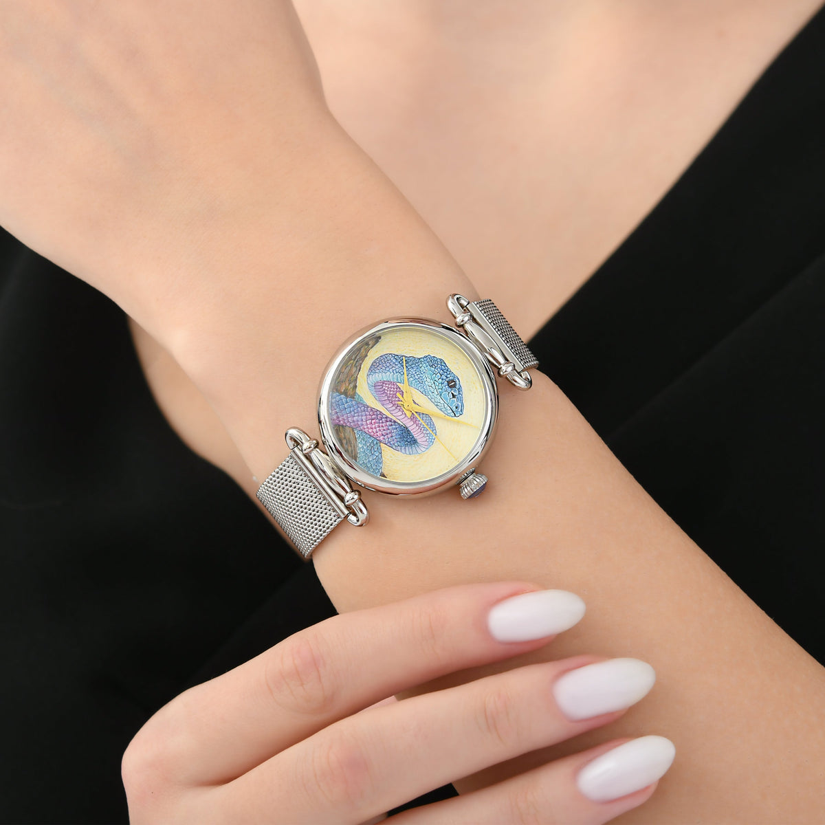 Schlangen Uhr - hochwertiger Schmuck von Rosy Lab Diamonds