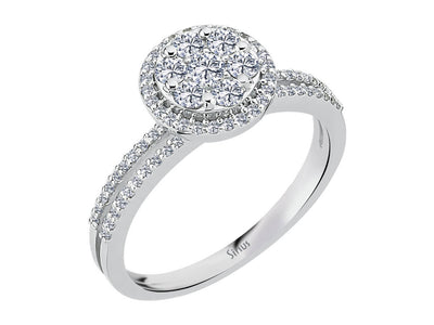 Bague Juliette avec 73 diamants cultivés en laboratoire