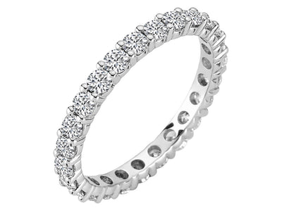 Tamtur-Ring aus 14K Weißgold mit 25 natürlichen Diamanten – 1,25 Karat – 23R0053