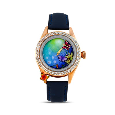 Butterfly women's wristwatch