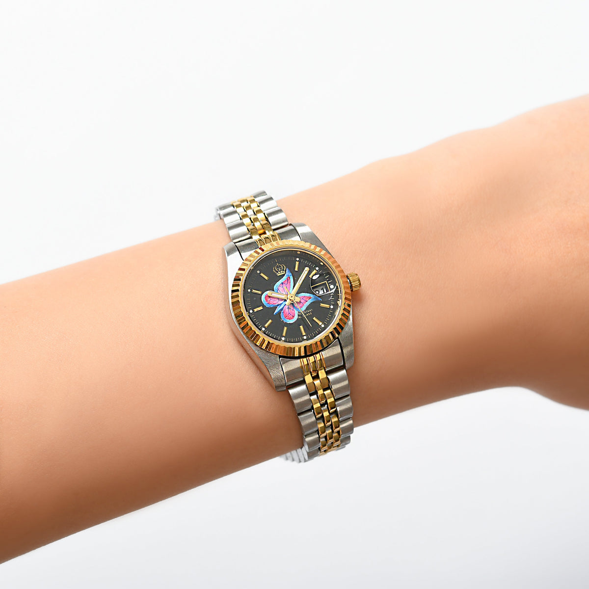 Schmetterling Uhr - hochwertiger Schmuck von Rosy Lab Diamonds