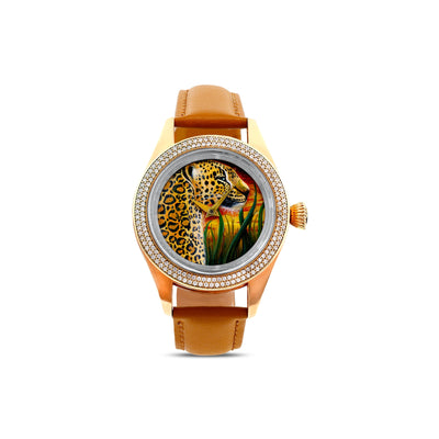 Edelstein Micro Painted Jaguar Watch