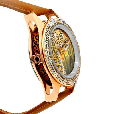 Edelstein Micro Painted Jaguar Watch
