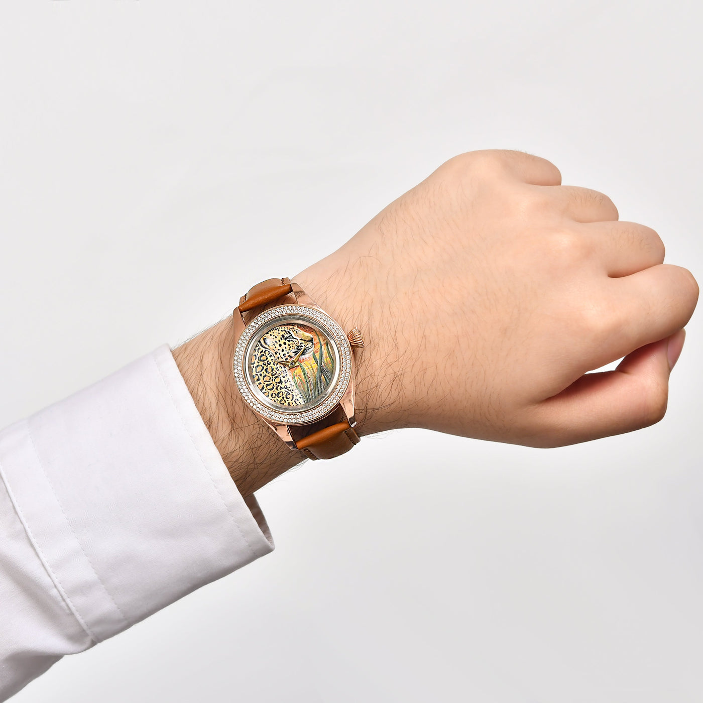 Edelstein Micro Painted Jaguar Watch