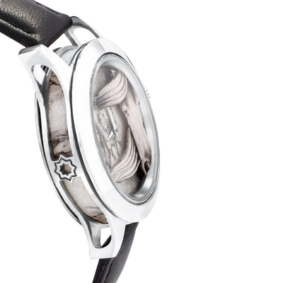Black White Horses Watch