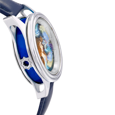 Watch with women and eagle motif