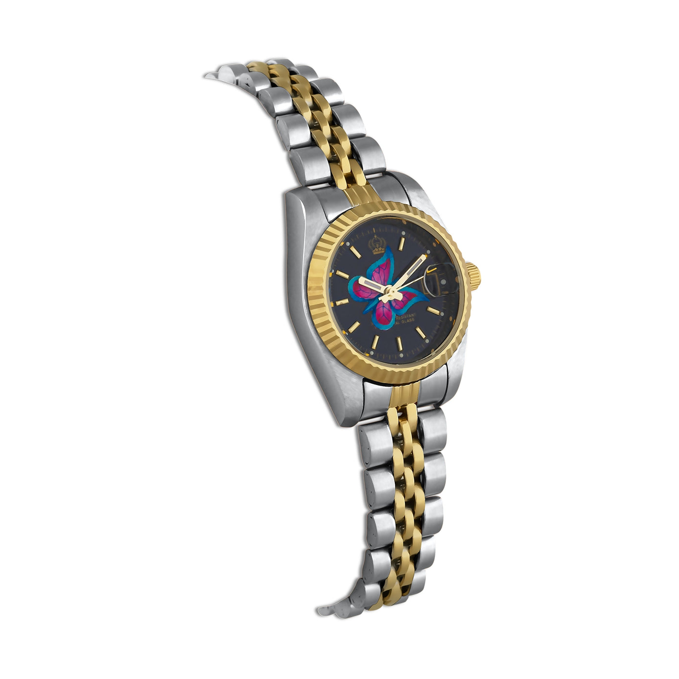 Schmetterling Uhr - hochwertiger Schmuck von Rosy Lab Diamonds