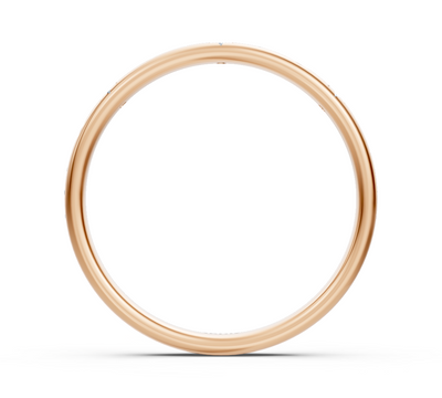 Rosenhimmel ring made of rose gold with delicate lab diamonds
