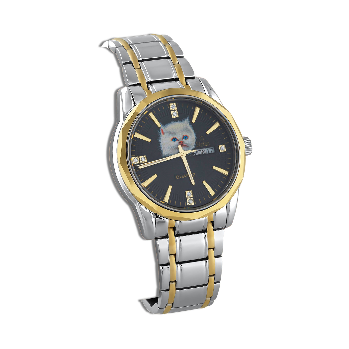 Cute Cat Lady Watch – high-quality Jewelry by Rosy Lab Diamonds