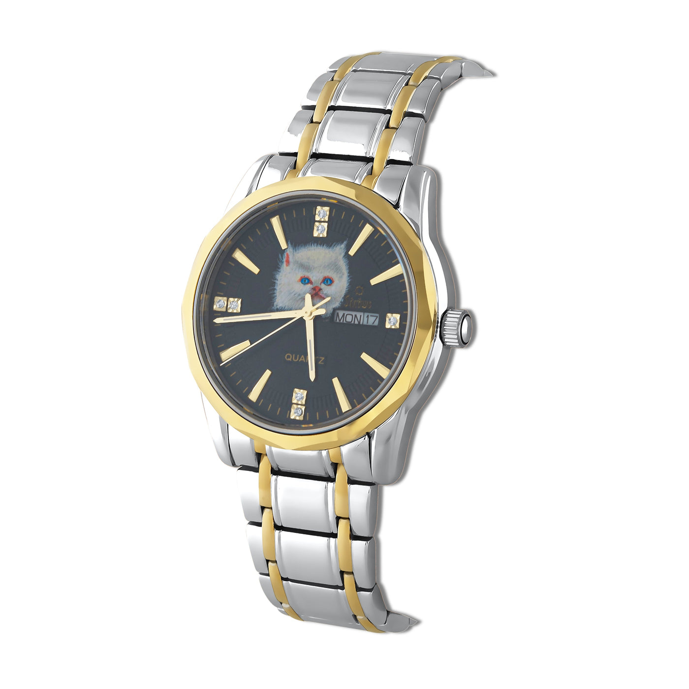 Cute Cat Lady Watch – high-quality Jewelry by Rosy Lab Diamonds