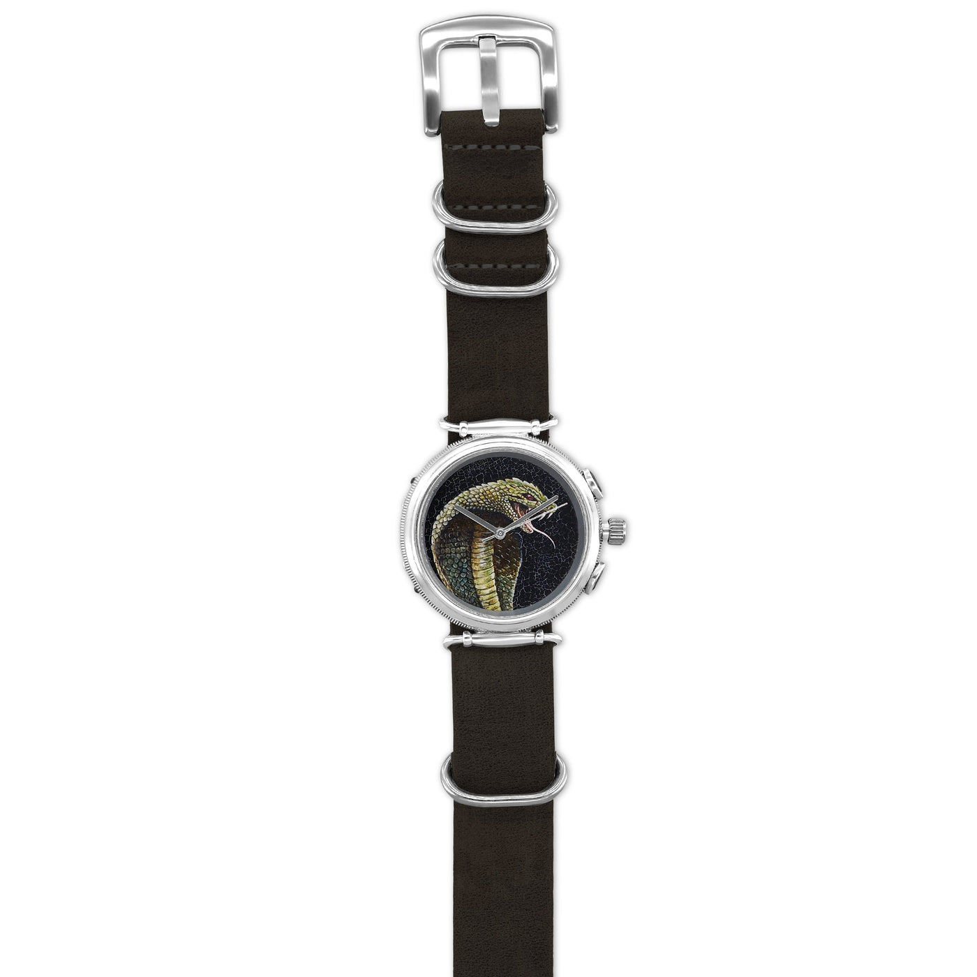 Uhr in Form einer Kobra - hochwertiger Schmuck von Rosy Lab Diamonds