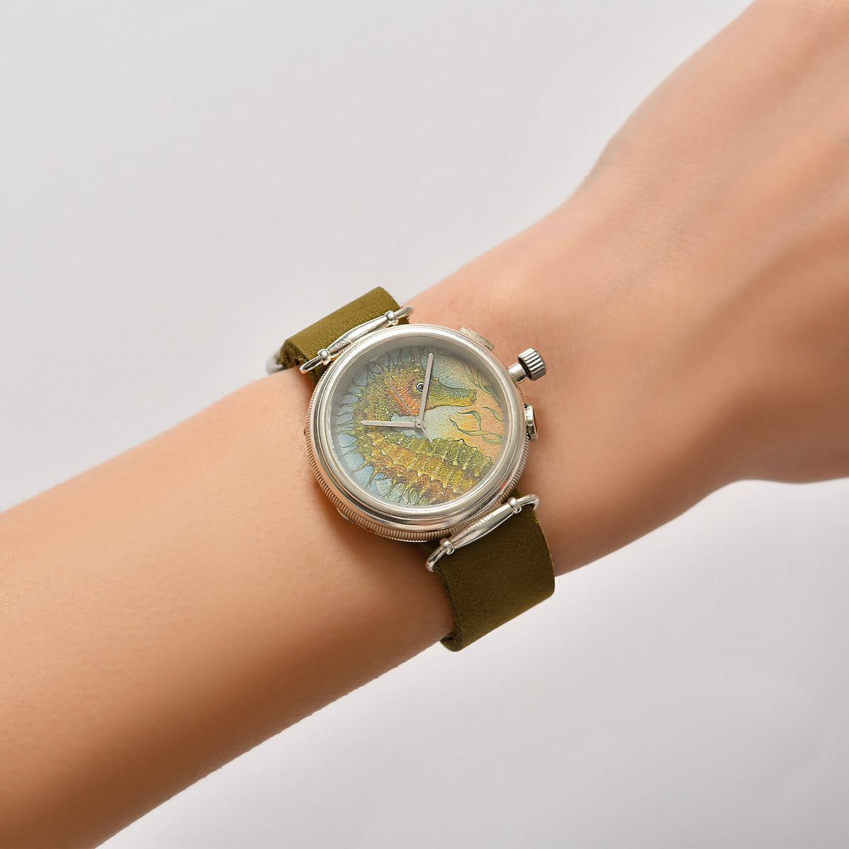 Seepferdchen Uhr - hochwertiger Schmuck von Rosy Lab Diamonds