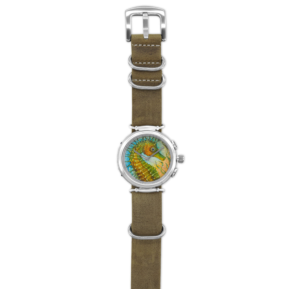 Seepferdchen Uhr - hochwertiger Schmuck von Rosy Lab Diamonds