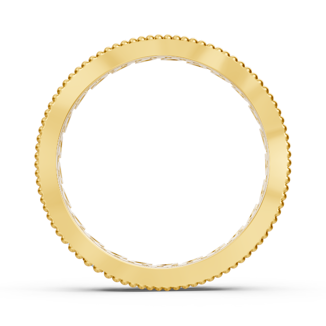 Bague diamant en forme de feuille en or jaune – 0,44 carat