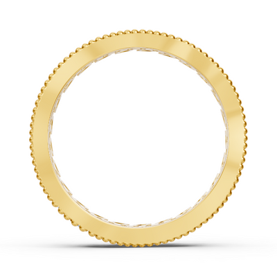 Bague diamant en forme de feuille en or jaune – 0,44 carat