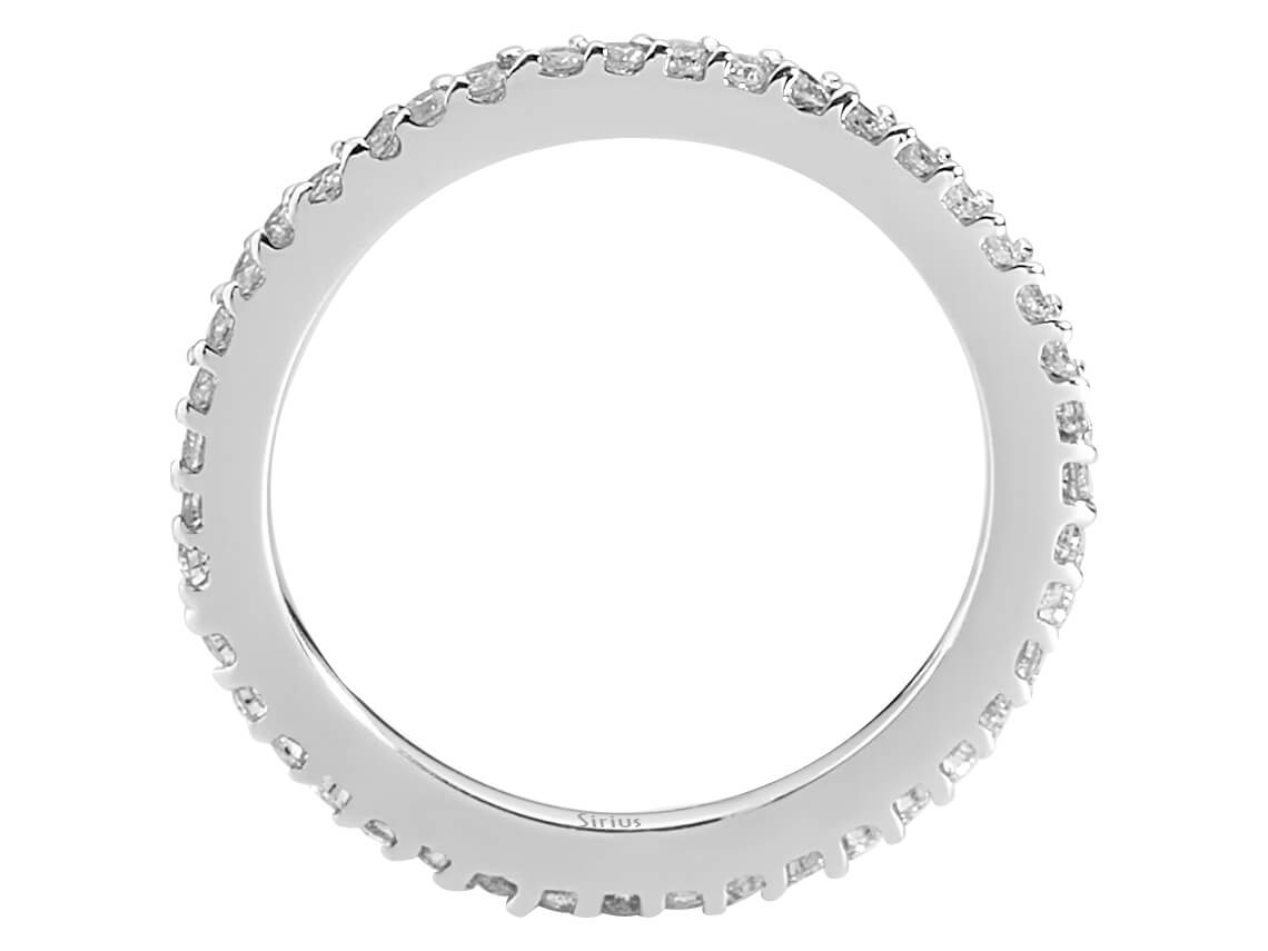Feiner Vollreif mit 50 laborgezüchteten Diamanten - 14 Karat Gold - hochwertiger Schmuck von Rosy Lab Diamonds