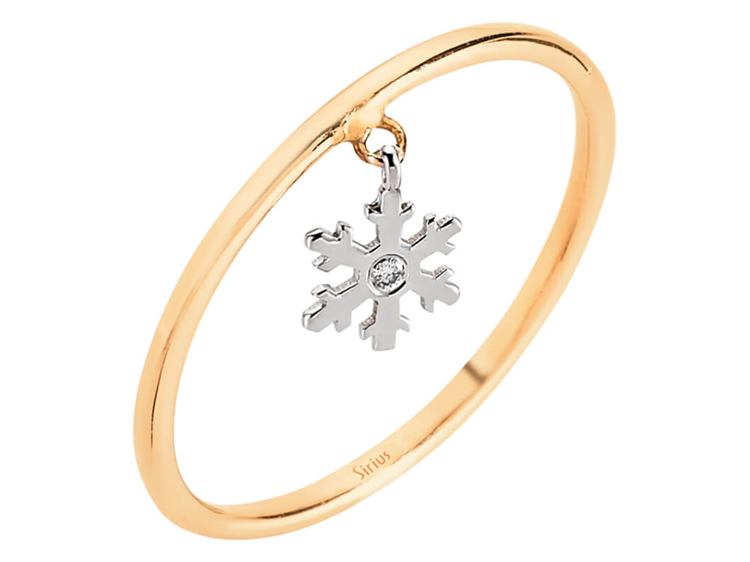 Ring mit Diamant & Labordiamanten in 8K Roségold | Rosy – hochwertiger Schmuck von Rosy Lab Diamonds
