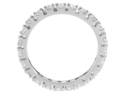Zeitloser Diamant-Vollreif mit 23 laborgezüchteten Diamanten in 14 Karat Gold