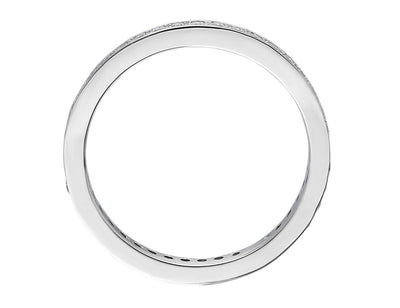 Eleganter Diamant-Tamtur-Ring aus 14K Weißgold – 0,44 Karat