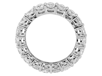 Luxuriöser Memoirering aus 14K Weißgold mit 19 Labor-Diamanten – 3,00 ct