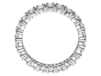 Tamtur-Ring mit 1,63 ct Labordiamanten in 14K Weißgold – Modell 23R0068