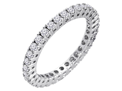 Tamtur-Ring mit 1,00 ct Labordiamanten in 18K Weißgold – Modell 23R0070