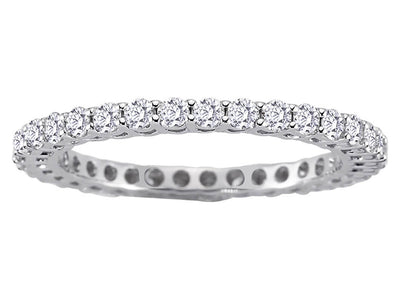 Tamtur-Ring mit 1,00 ct Labordiamanten in 14K Weißgold – Modell 23R0075