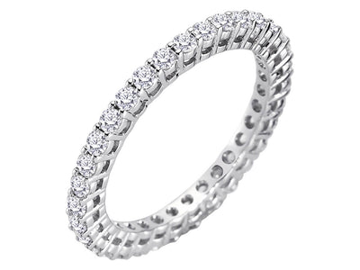 Tamtur-Ring mit 1,00 ct Labordiamanten in 14K Weißgold – Modell 23R0075