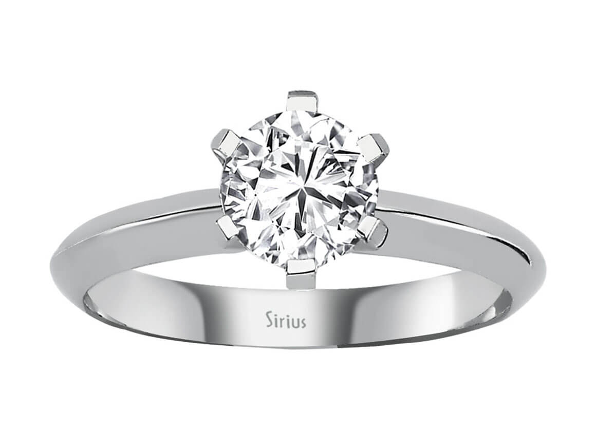 Solitär-Diamantring mit 0,82 ct aus 14K Gold - Zeitlose Eleganz - hochwertiger Schmuck von Rosy Lab Diamonds