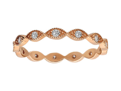 Vintage Halbkarat-Diamantring