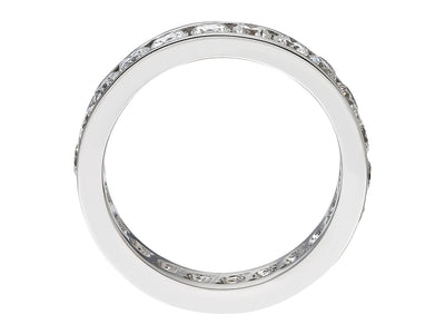 Laborgezüchteter Diamant-Eternity-Ring mit Kanalfassung aus 14 Karat Weißgold – 1,70 ct Diamanten